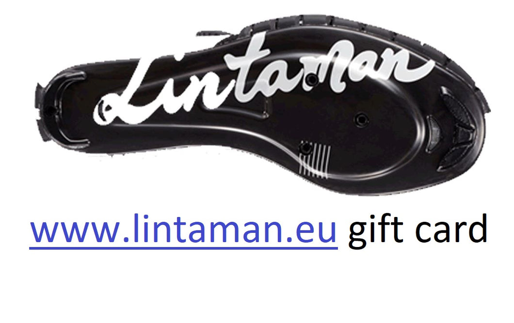Tarjeta regalo Lintaman.eu